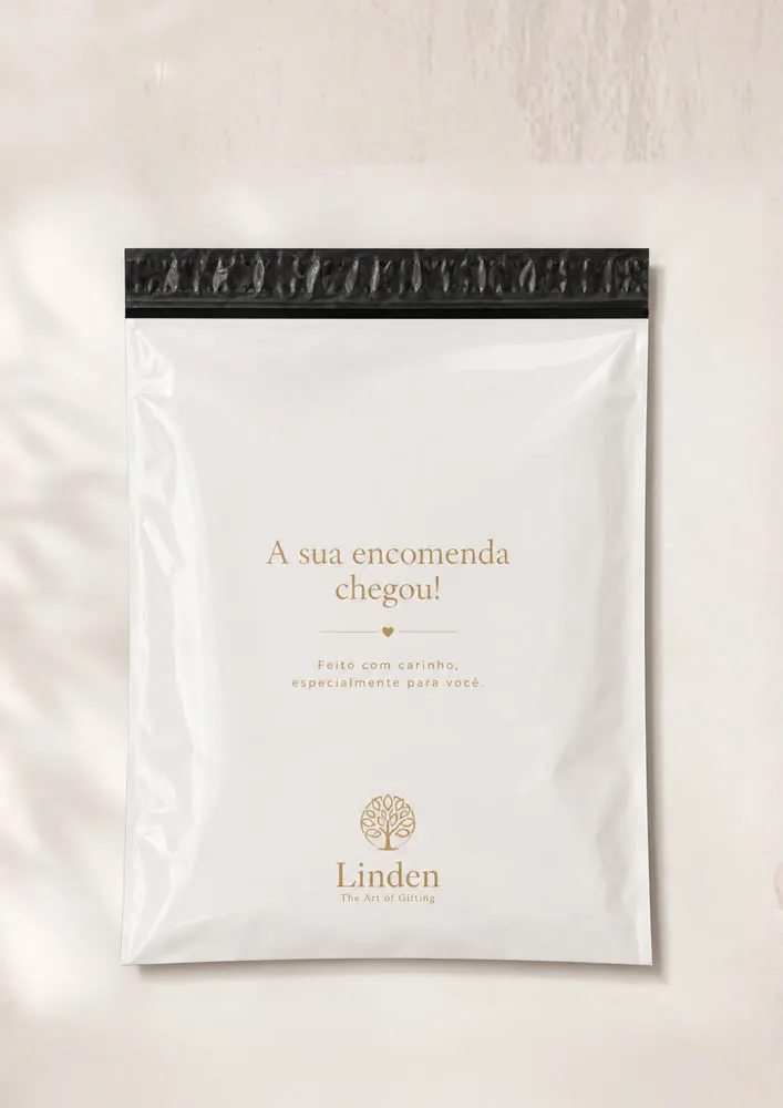 Envelope de segurança para e-commerce, 43×34×17,5 cm, com impressão personalizada e lacre adesivo